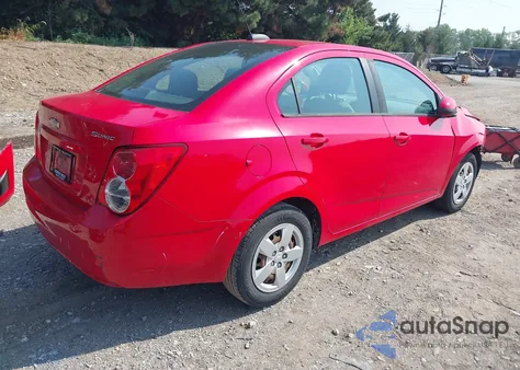 2015 Chevrolet Sonic Ls Auto from USA, damaged, VIN 1G1JA5SH2F4162899